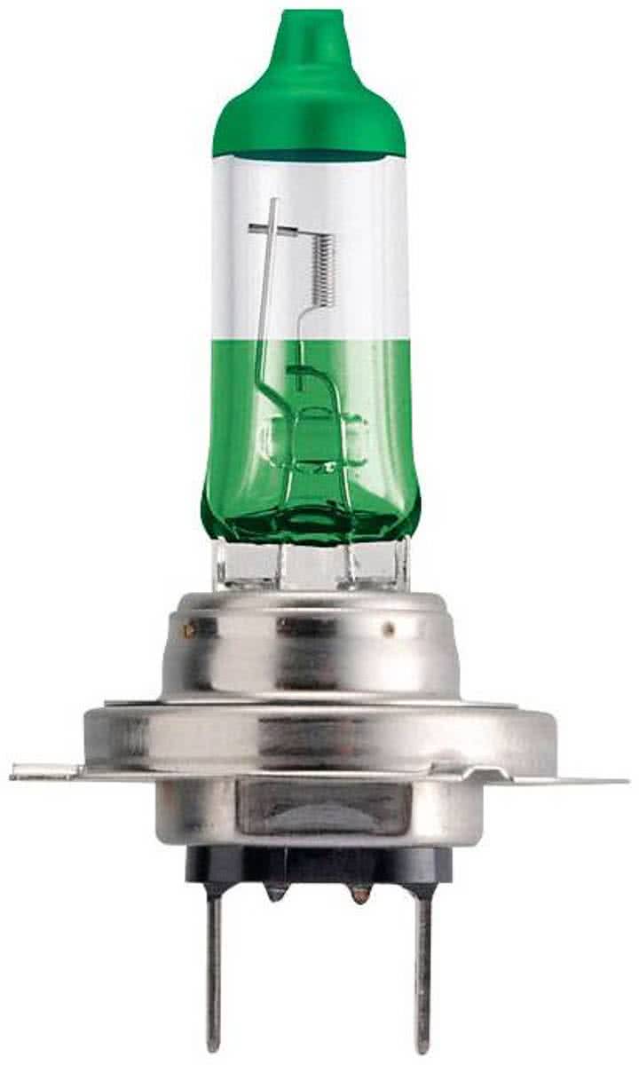 Halogenlampa PHILIPS COLORVISION GREEN 12V H7 55W