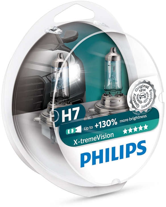 Halogenlampa PHILIPS X-TREMEVISION 12V H7 55W X2