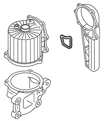 Seal, crankcase breather ELRING 444.980