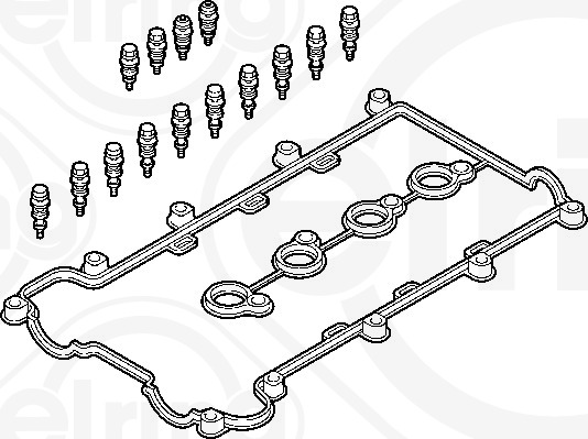 Gasket Set, cylinder head cover ELRING 428.750