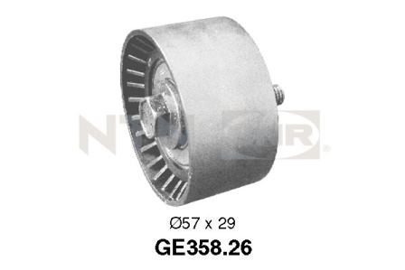 Deflection/Guide Pulley, timing belt SNR GE358.26