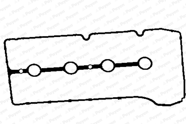 Gasket, cylinder head cover PAYEN JM5311