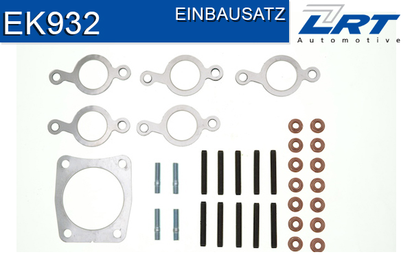Mounting Kit, exhaust manifold LRT EK932