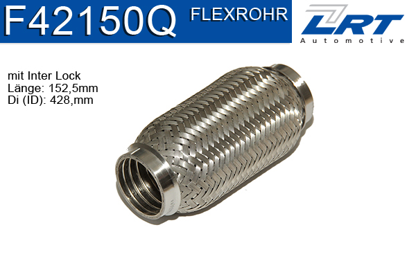 Flexible Pipe, exhaust system LRT F42150Q