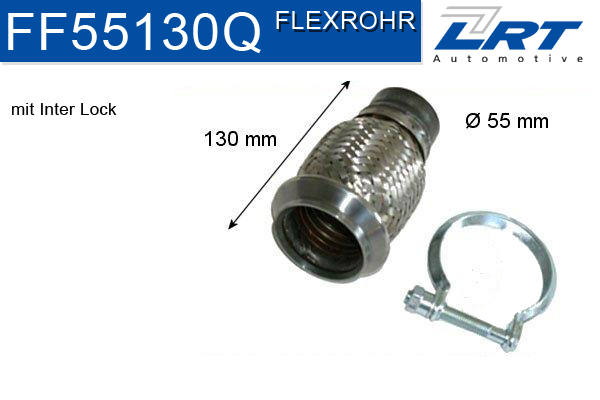 Repair Pipe, catalytic converter LRT FF55130Q