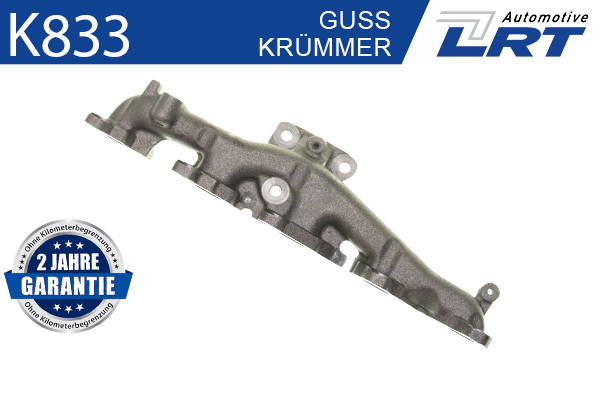 Manifold, exhaust system LRT K833
