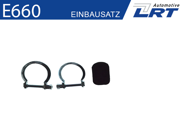 Mounting Kit, catalytic converter LRT E660
