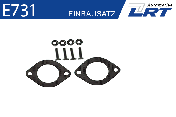 Mounting Kit, catalytic converter LRT E731