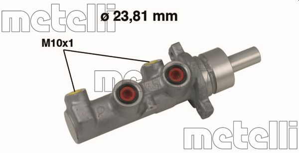 Brake Master Cylinder METELLI 05-0529