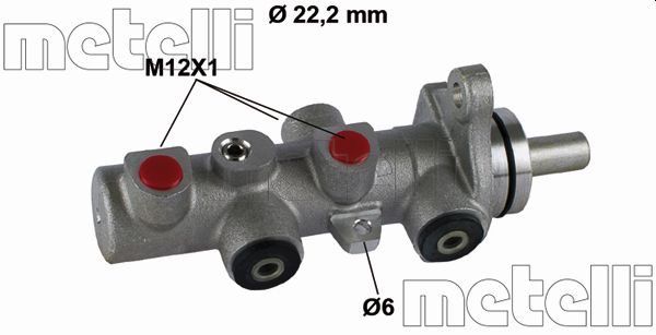 Brake Master Cylinder METELLI 05-0793