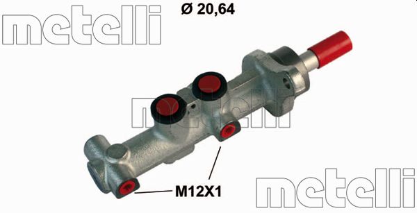 Brake Master Cylinder METELLI 05-0863