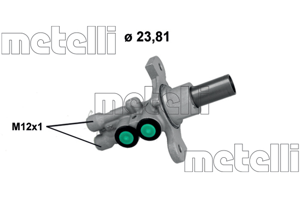 Brake Master Cylinder METELLI 05-1271