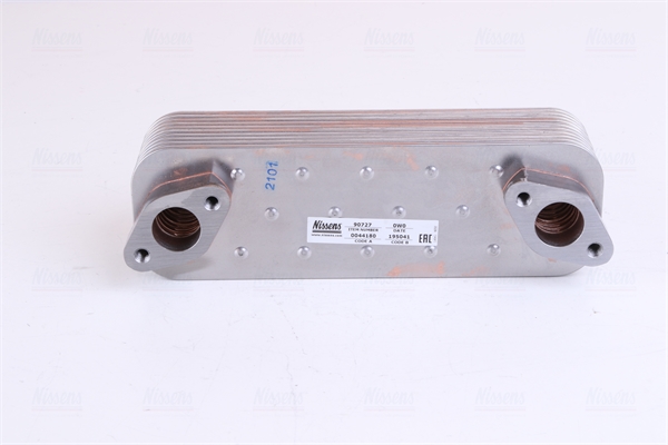 Oil Cooler, engine oil NISSENS 90727