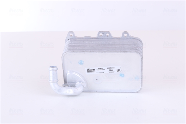 Oil Cooler, engine oil NISSENS 90807