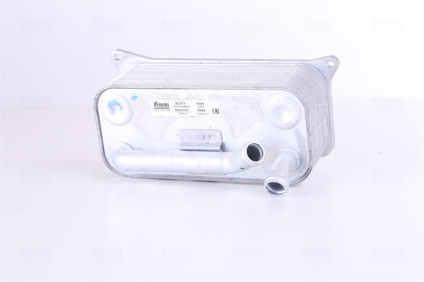 Oil Cooler, engine oil NISSENS 91273