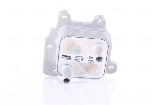 Oil Cooler, engine oil NISSENS 91364