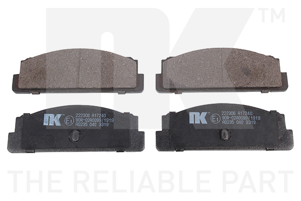 Brake Pad Set, disc brake NK 222306