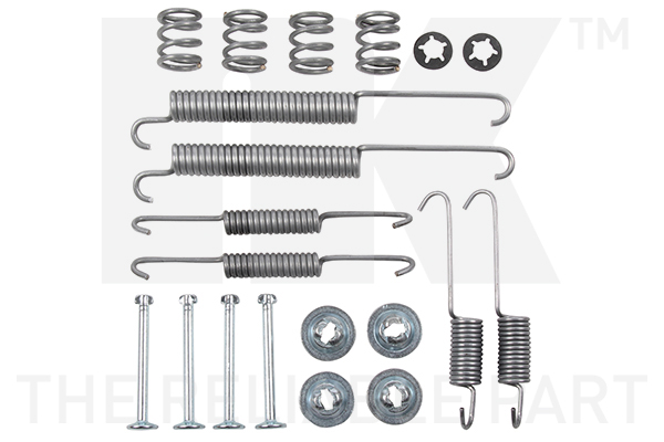 Accessory Kit, parking brake shoes NK 7919754