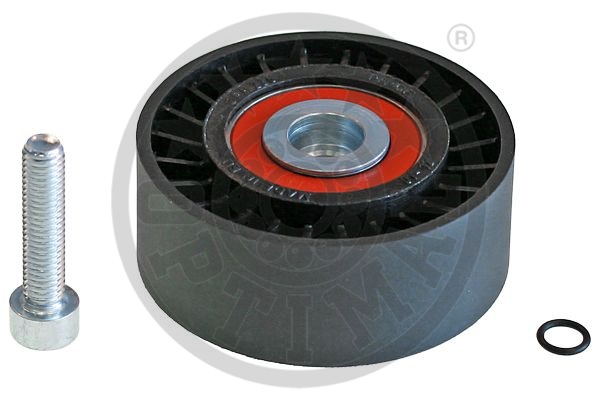 Deflection/Guide Pulley, v-ribbed belt OPTIMAL 0-N1792