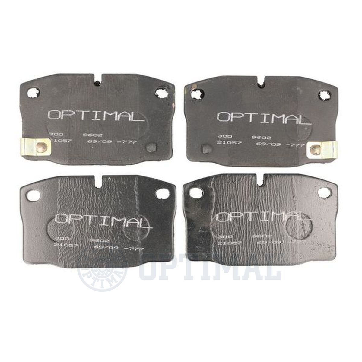 Brake Pad Set, disc brake OPTIMAL 9602