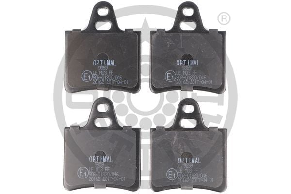 Brake Pad Set, disc brake OPTIMAL BP-09859