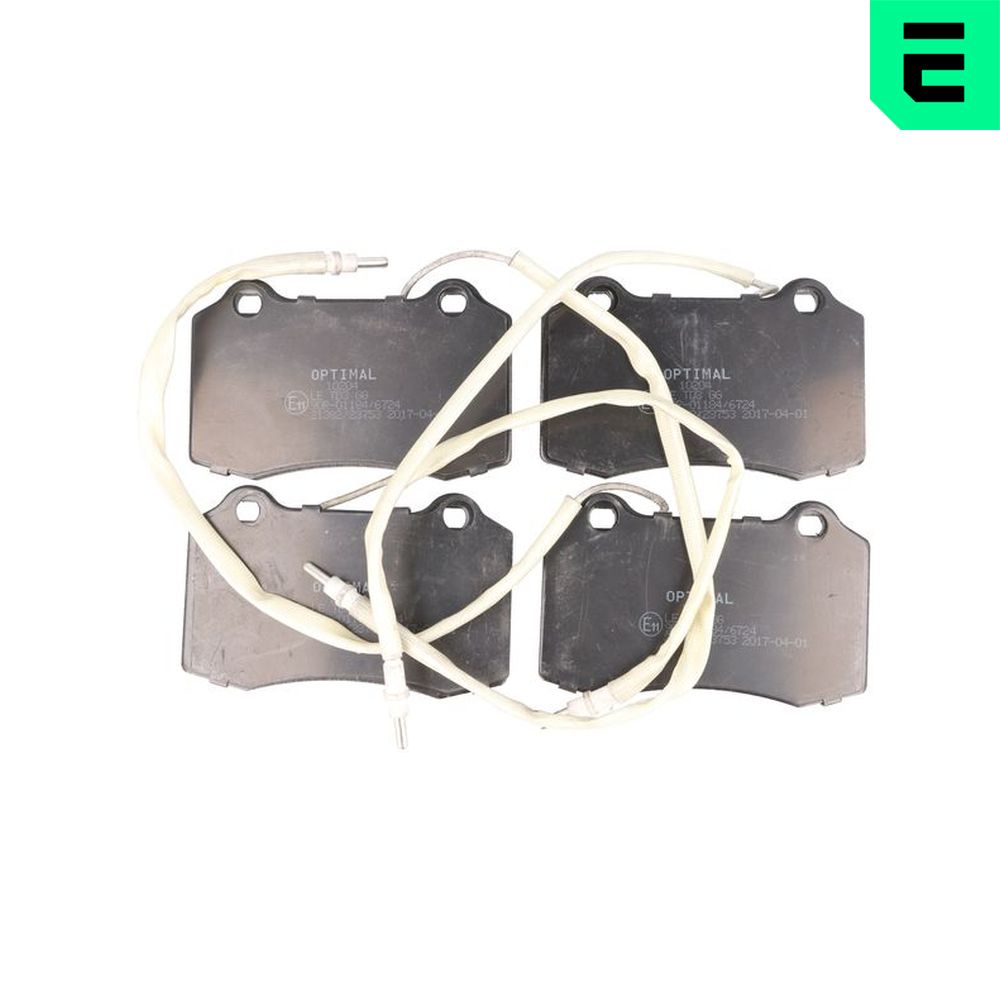 Brake Pad Set, disc brake OPTIMAL 10204
