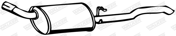 End Silencer WALKER 17306