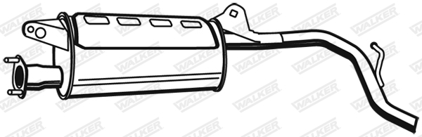 End Silencer WALKER 21106