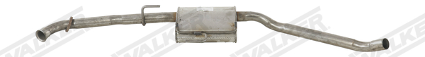 Tłumik środkowy WALKER 22566