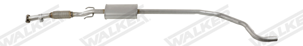 Tłumik przedni WALKER 23668
