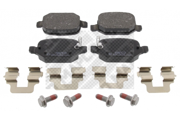 Brake Pad Set, disc brake MAPCO 6182