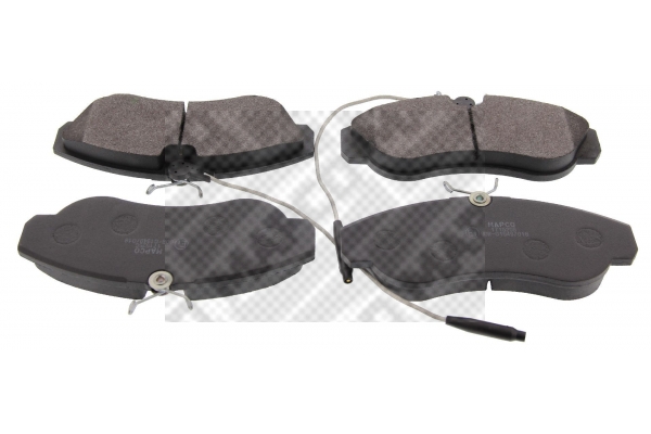 Brake Pad Set, disc brake MAPCO 6432