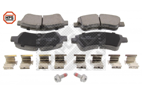 Brake Pad Set, disc brake MAPCO 6537HPS