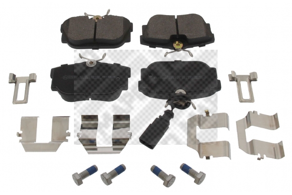Brake Pad Set, disc brake MAPCO 6715