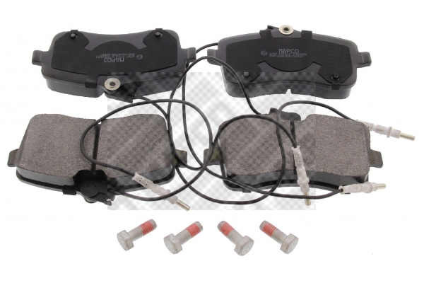 Brake Pad Set, disc brake MAPCO 6757