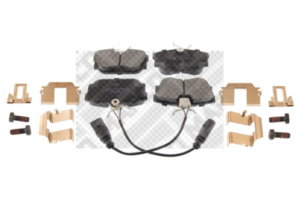 Brake Pad Set, disc brake MAPCO 6790
