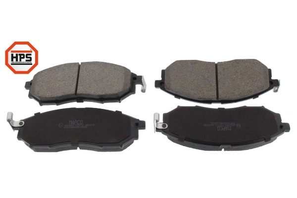 Brake Pad Set, disc brake MAPCO 6968HPS