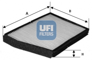 Filter, cabin air UFI 53.099.00