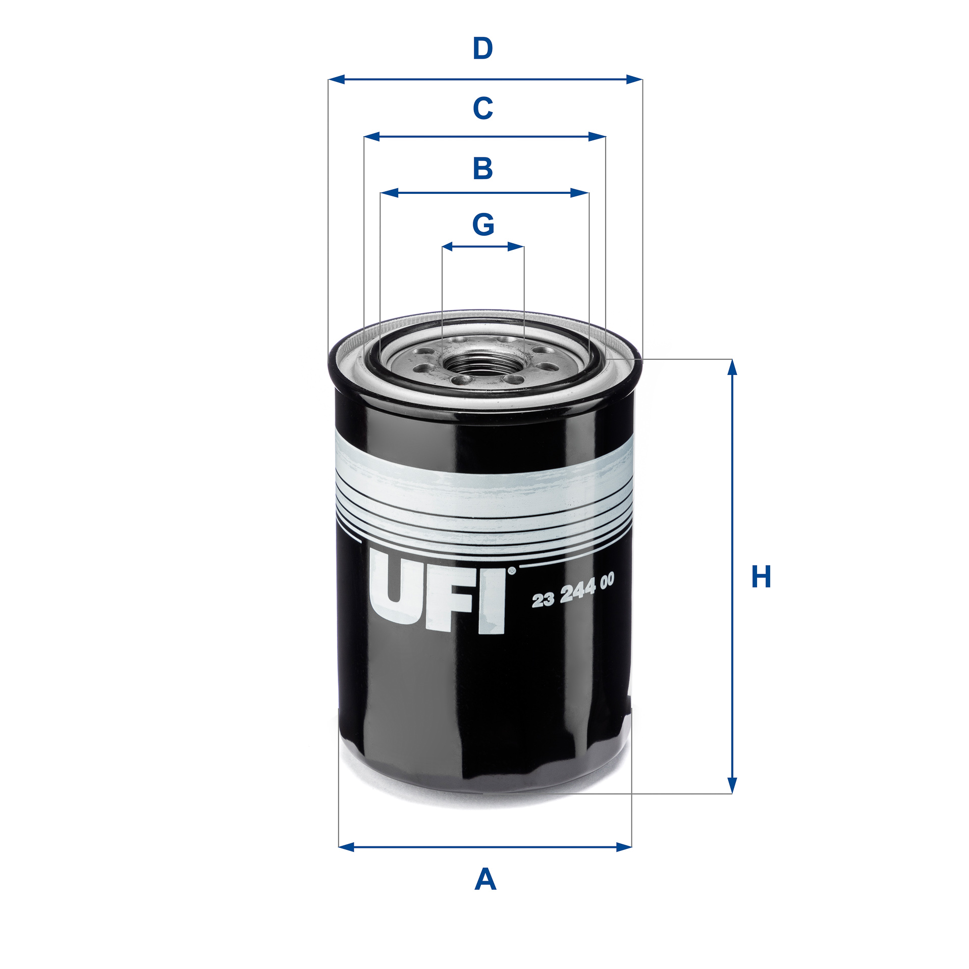 Filtr oleju UFI 23.244.00