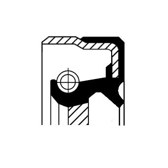 Shaft Seal, differential CORTECO 49492213