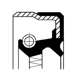 Shaft Seal, auxiliary drive CORTECO 01034692B