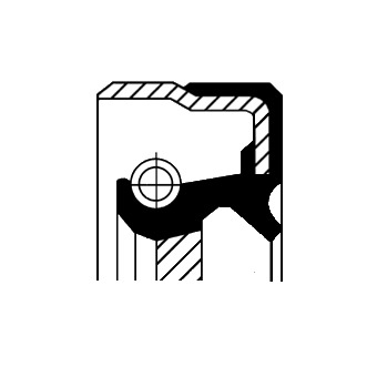 Shaft Seal, differential CORTECO 01025573B