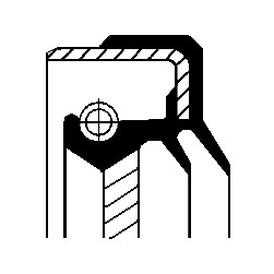 Shaft Seal, differential CORTECO 01016687B
