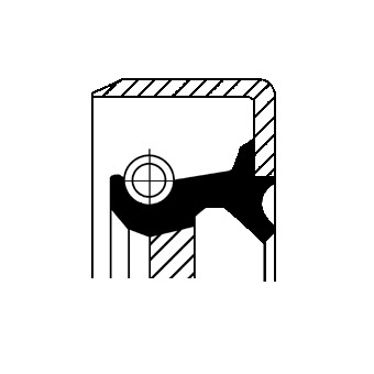 Shaft Seal, differential CORTECO 19016663B
