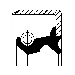 Seal Ring CORTECO 19033660B