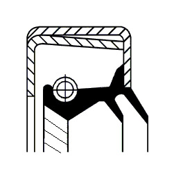Shaft Seal, differential CORTECO 49498452