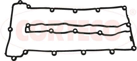 Gasket, cylinder head cover CORTECO 49116057