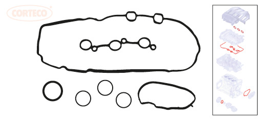 Gasket, timing case CORTECO 49115983