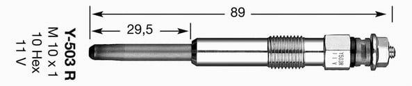 Glow Plug NGK 4279