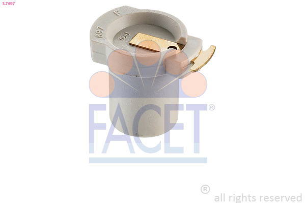 Rotor, distributor FACET 3.7697